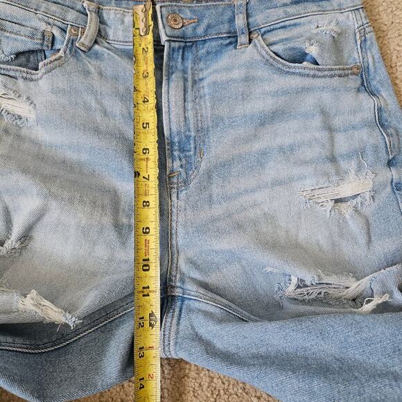 American eagle AE Stretch Ripped Mom Jean 10R - Picture 5 of 7